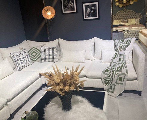 مبل راحتی مدل ال الیزه، طراحی مدرن و فضای نشیمن کافی